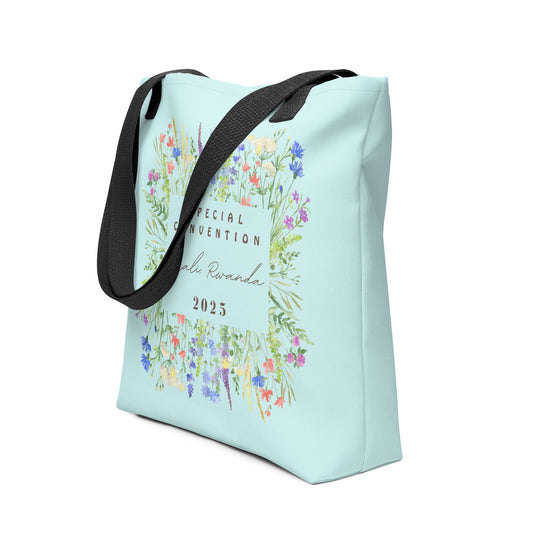 Flower Garden LIGHT CYAN Special Convention 2025 Tote bag