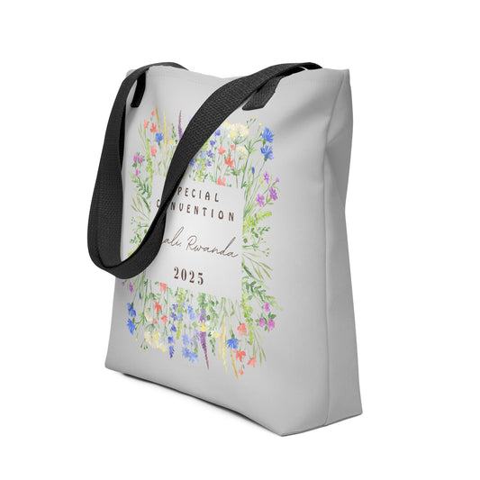 Flower Garden GRADIENT GRAY Special Convention 2025 Tote bag