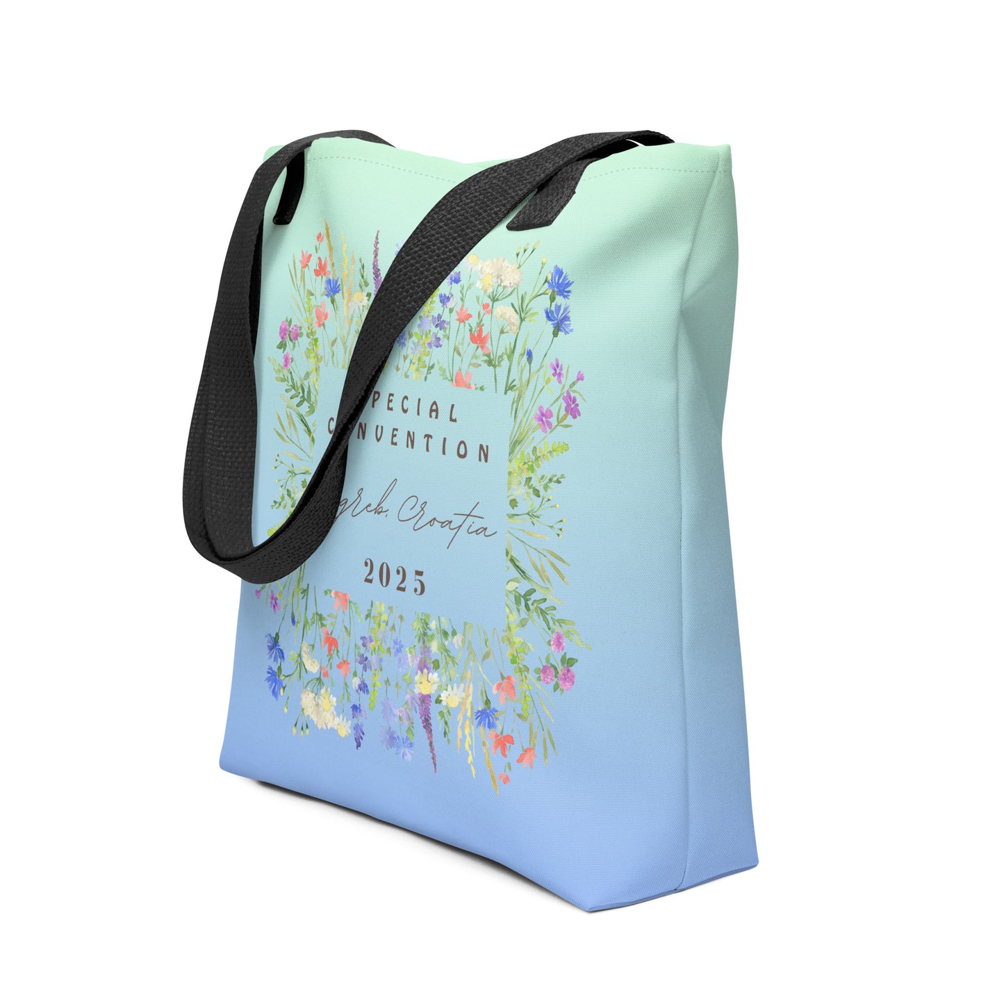 Flower Garden BLUE GRADIENT Special Convention 2025 Tote bag